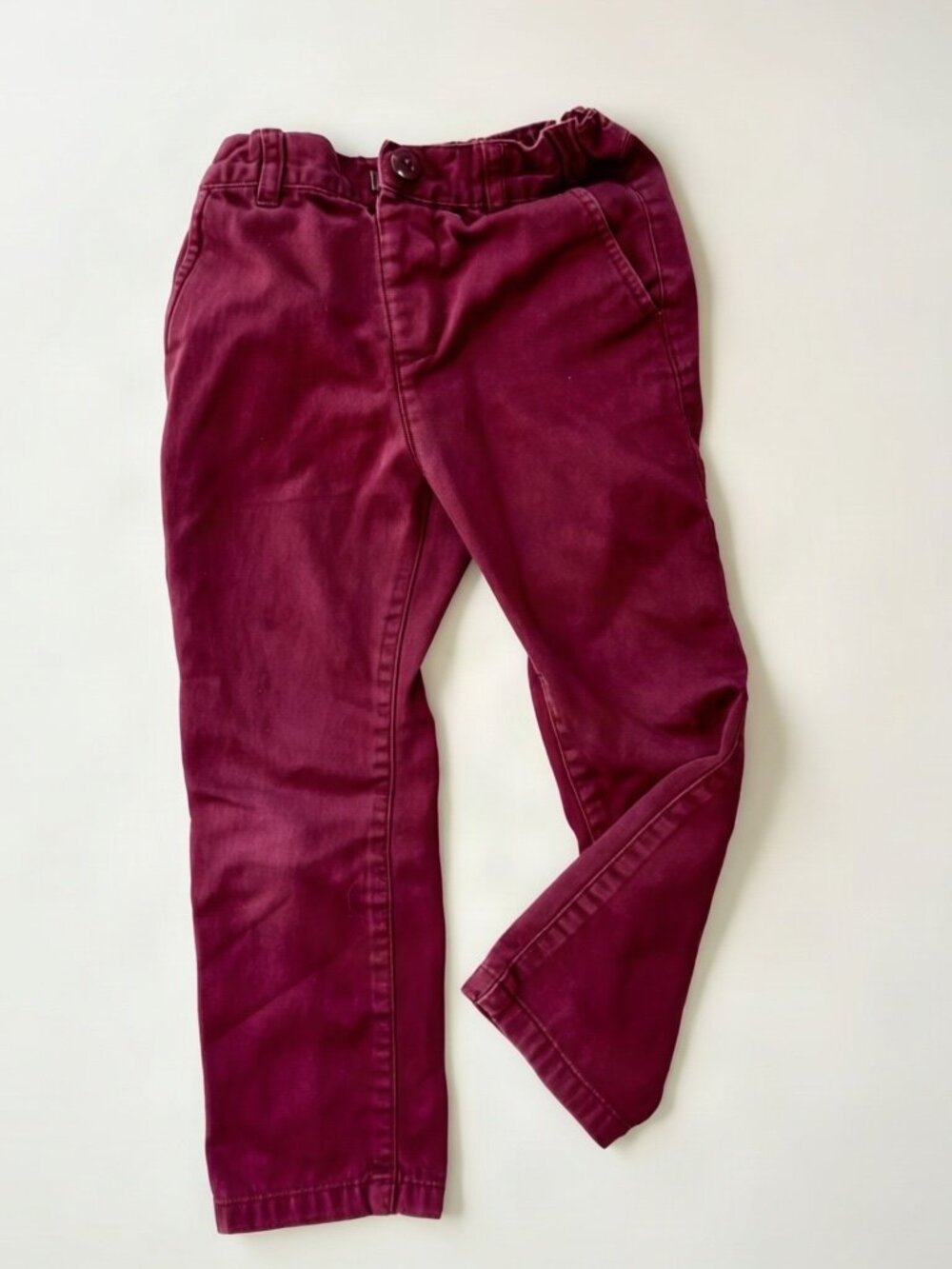 Children's Place Burgundy Chino Pants Toddler Boy 4T